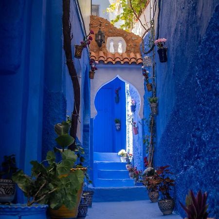 Casa Blue Star Hostel Chefchaouen Bagian luar foto