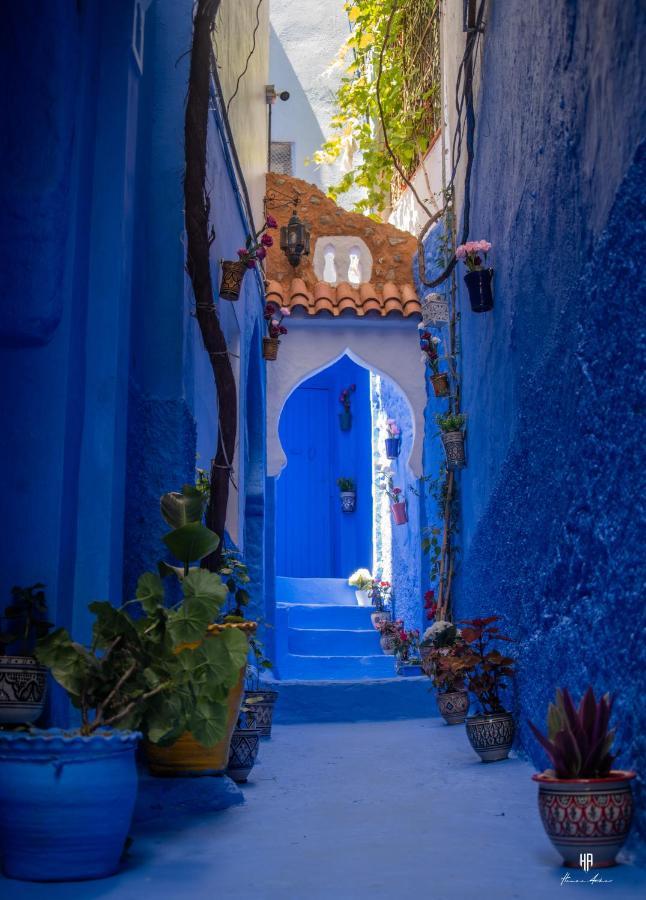 Casa Blue Star Hostel Chefchaouen Bagian luar foto