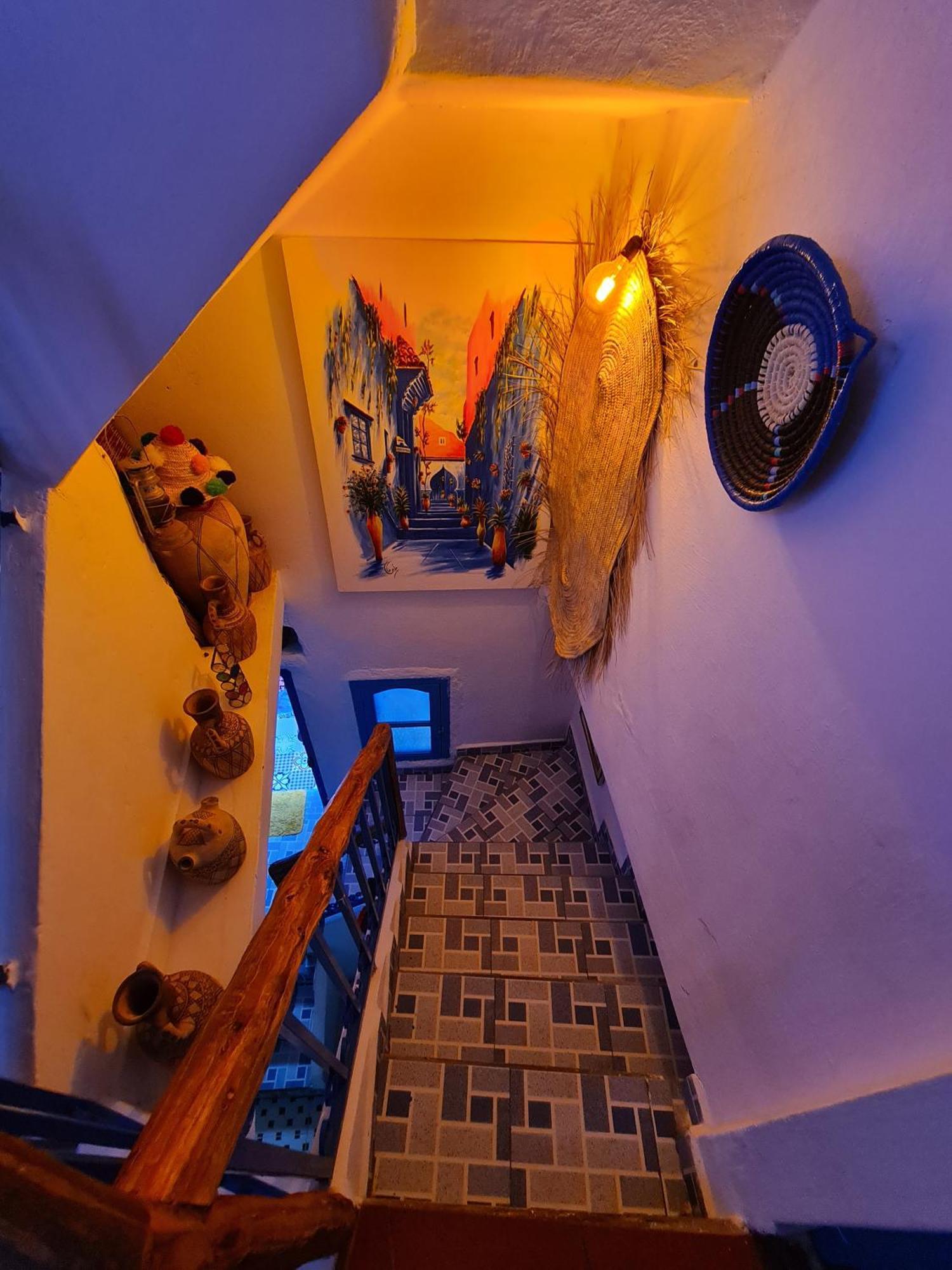 Casa Blue Star Hostel Chefchaouen Bagian luar foto