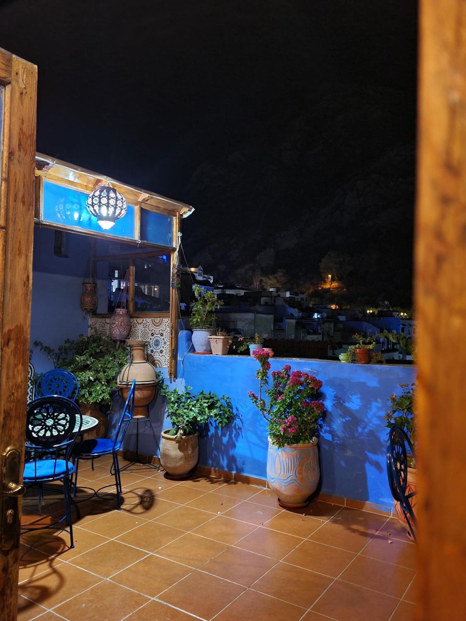 Casa Blue Star Hostel Chefchaouen Bagian luar foto