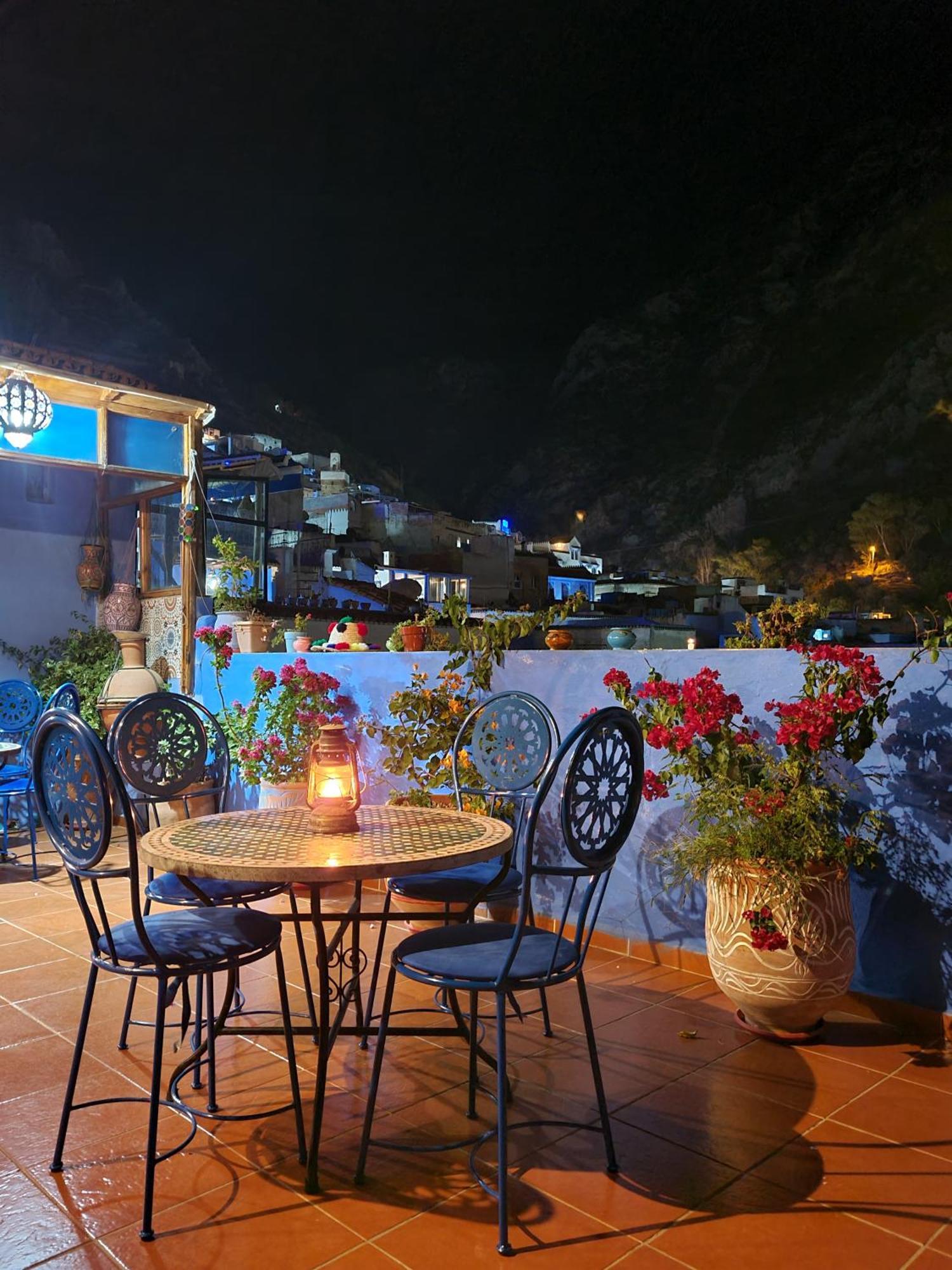 Casa Blue Star Hostel Chefchaouen Bagian luar foto