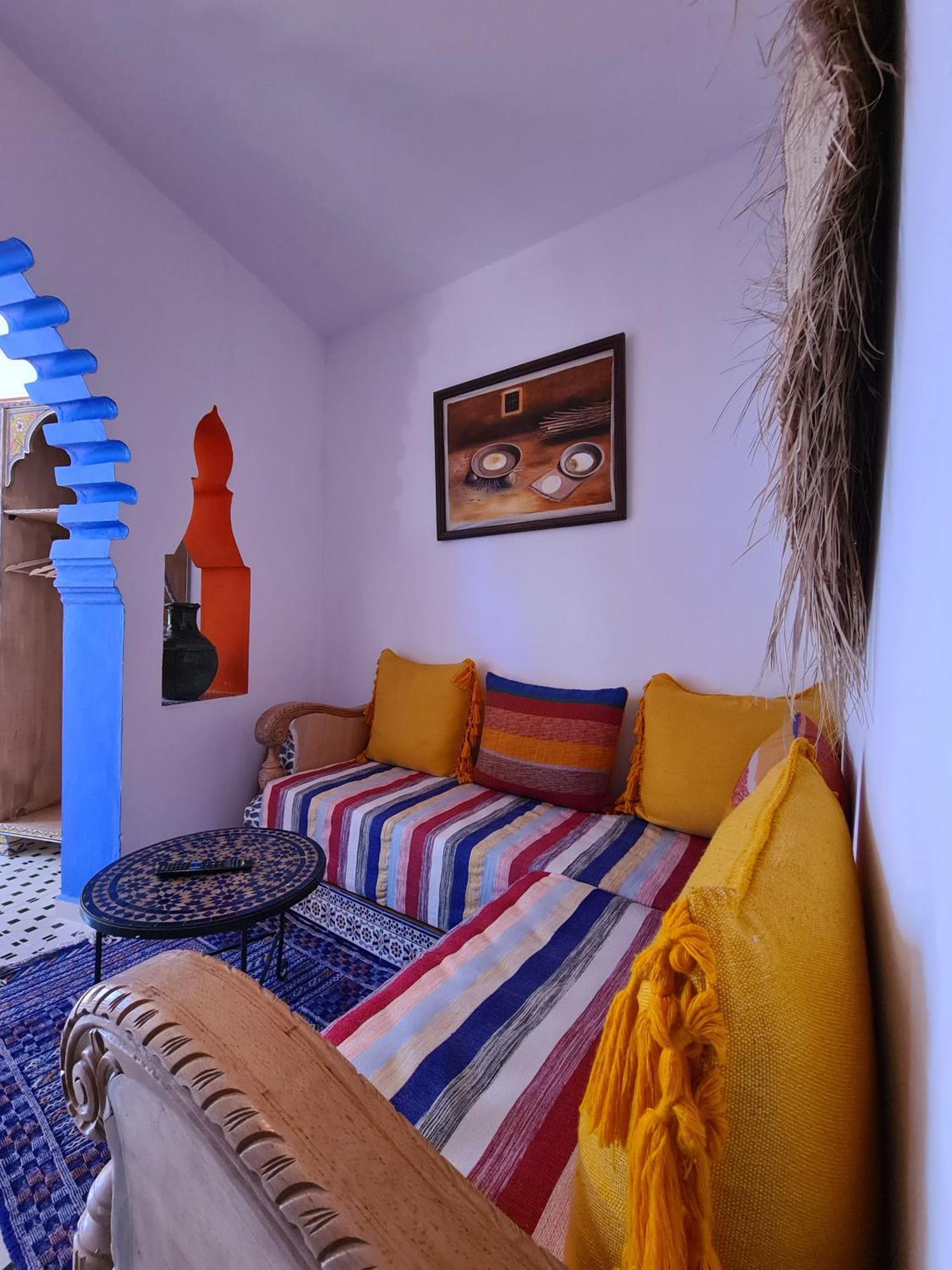 Casa Blue Star Hostel Chefchaouen Bagian luar foto