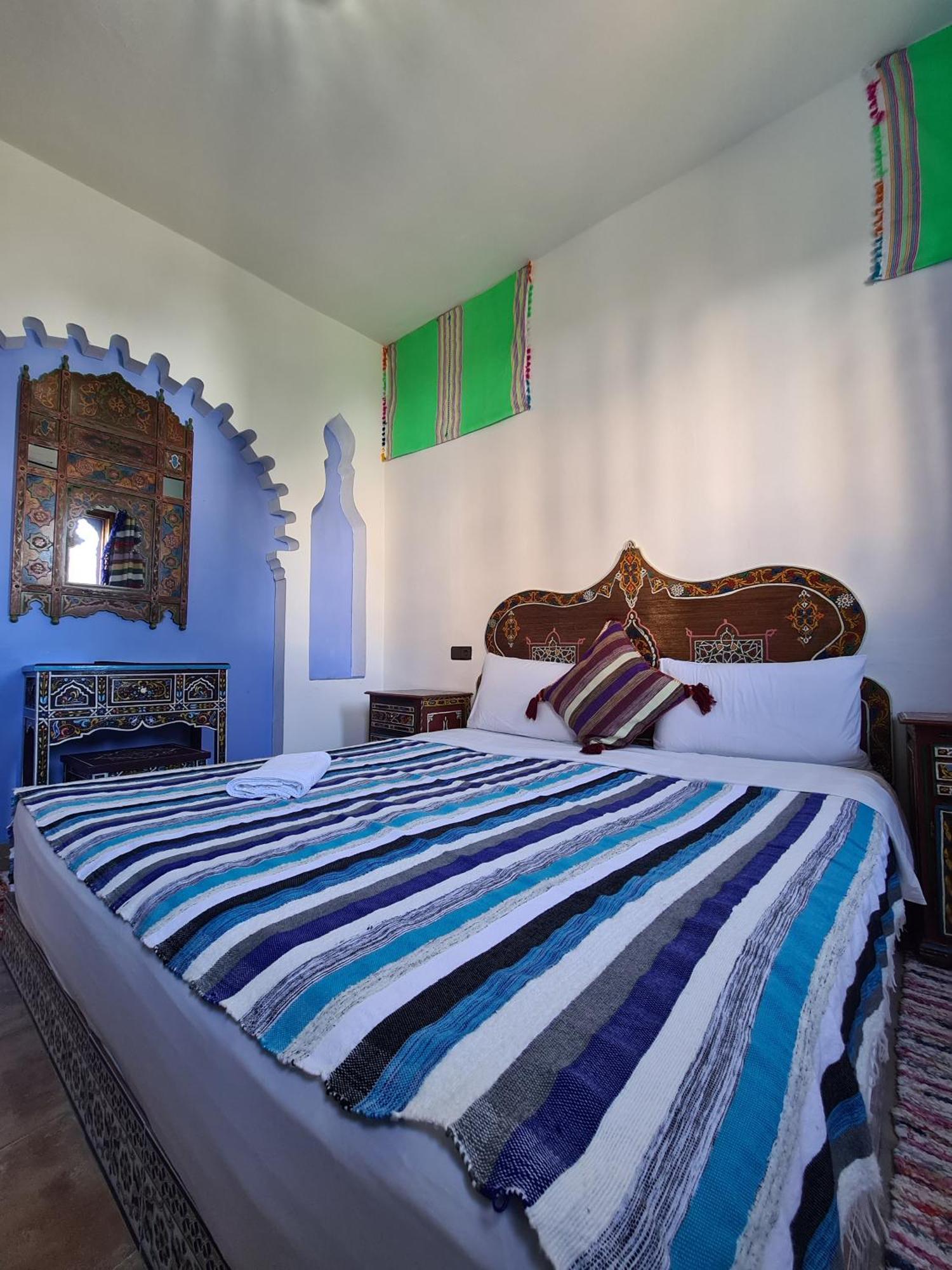 Casa Blue Star Hostel Chefchaouen Bagian luar foto