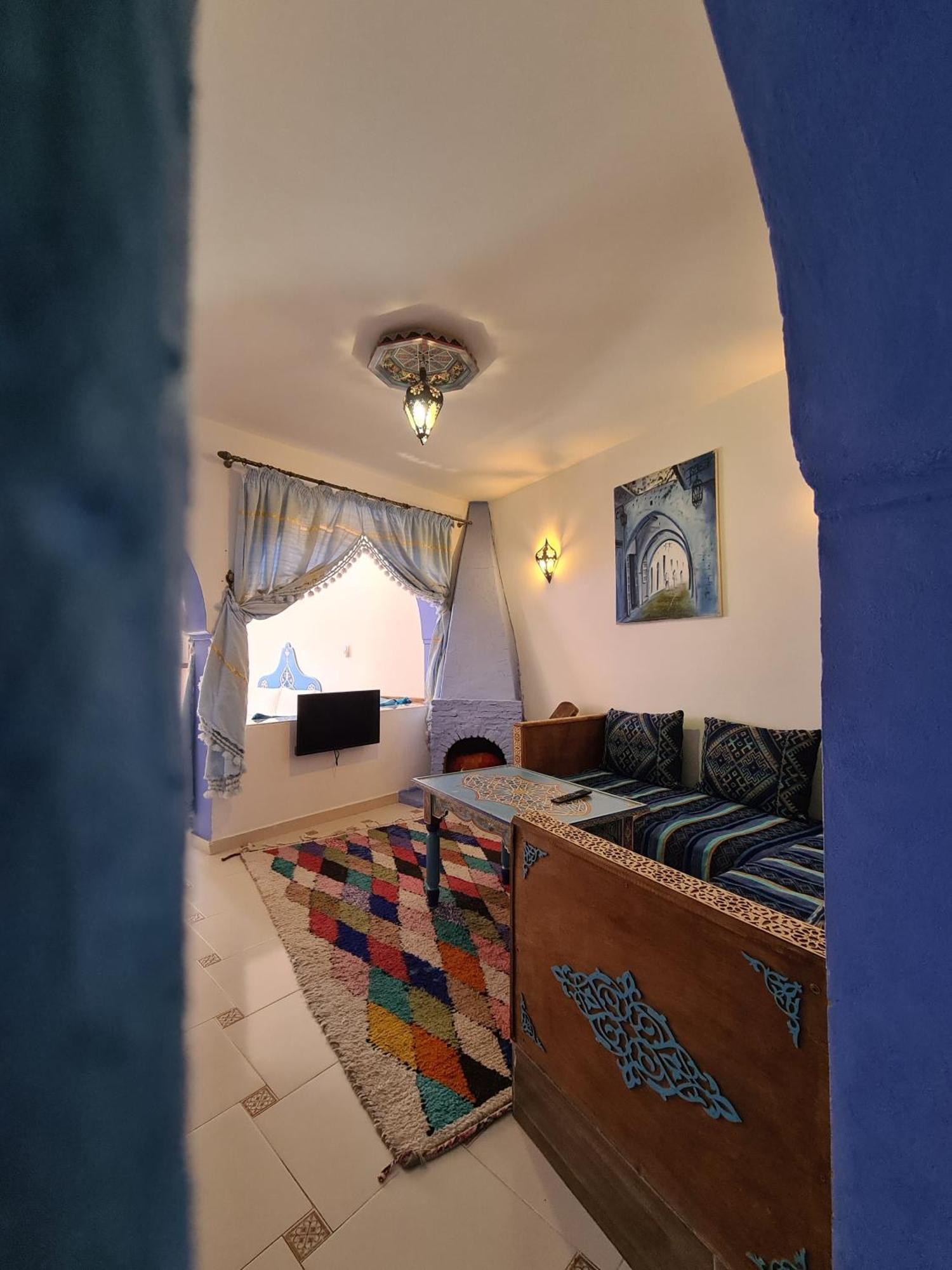 Casa Blue Star Hostel Chefchaouen Bagian luar foto