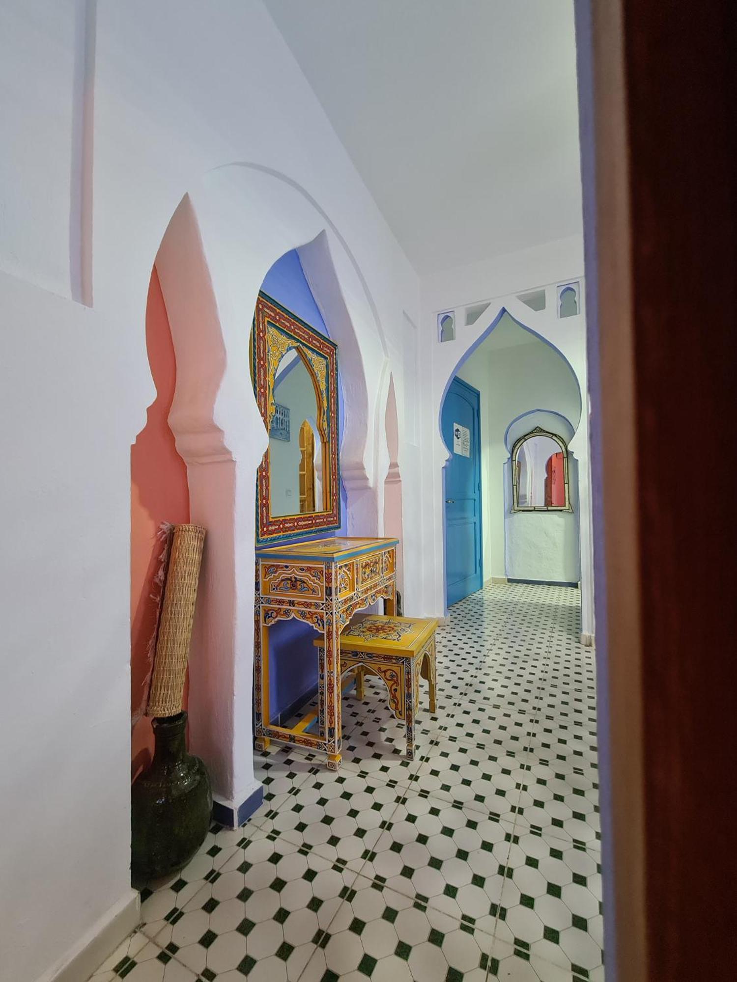 Casa Blue Star Hostel Chefchaouen Bagian luar foto