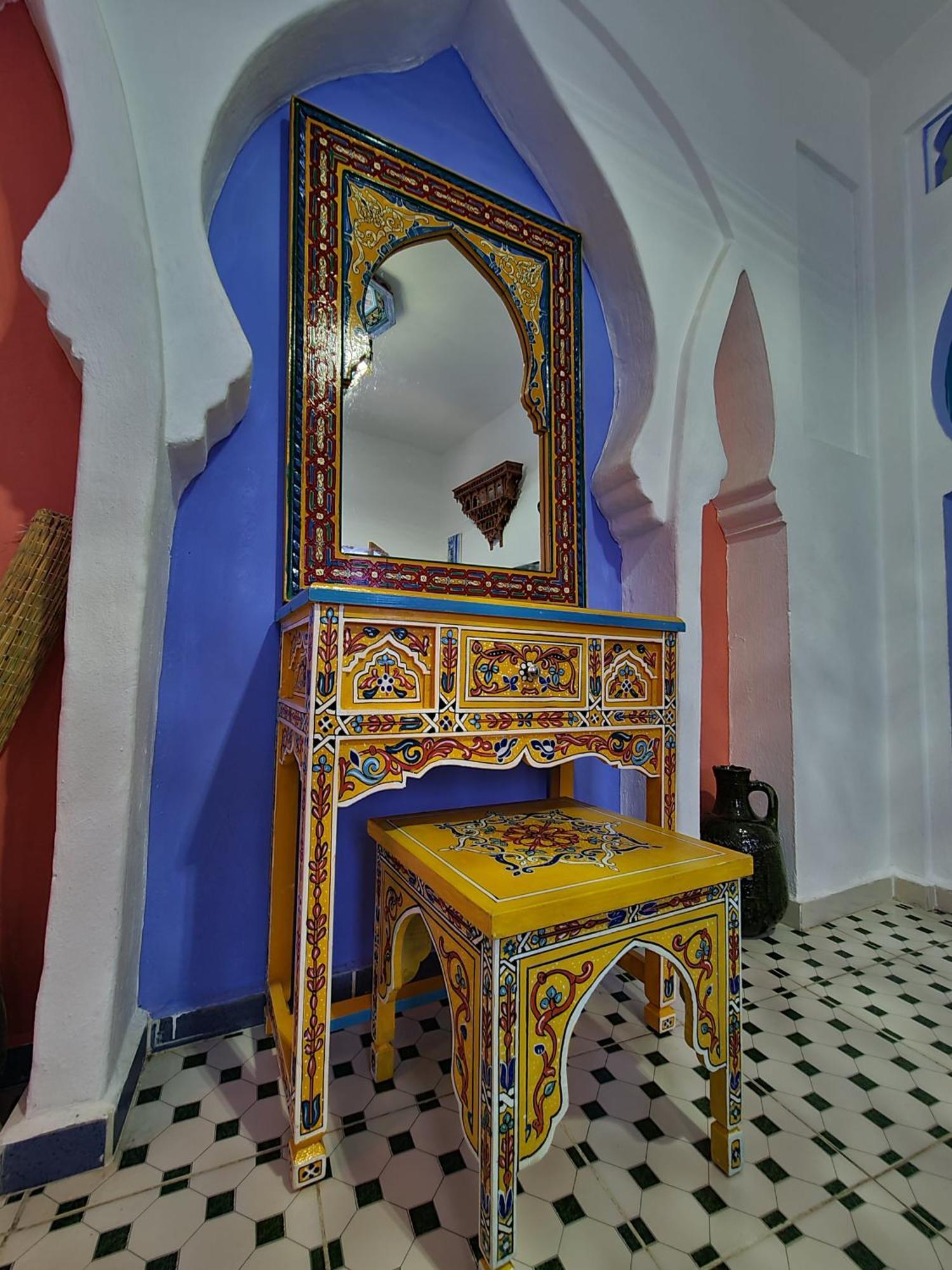 Casa Blue Star Hostel Chefchaouen Bagian luar foto